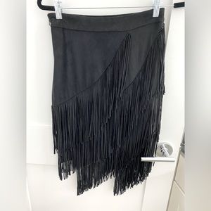 BNWOT fringe skirt